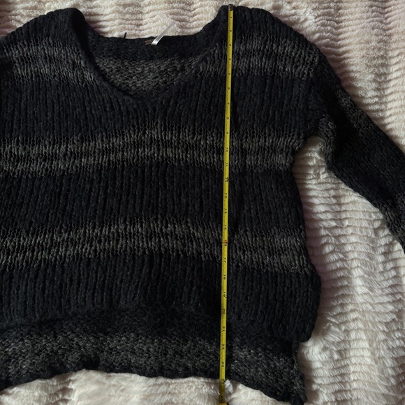 🎄Free People Linus Striped Pullover Sweater - Picture 8 of 10